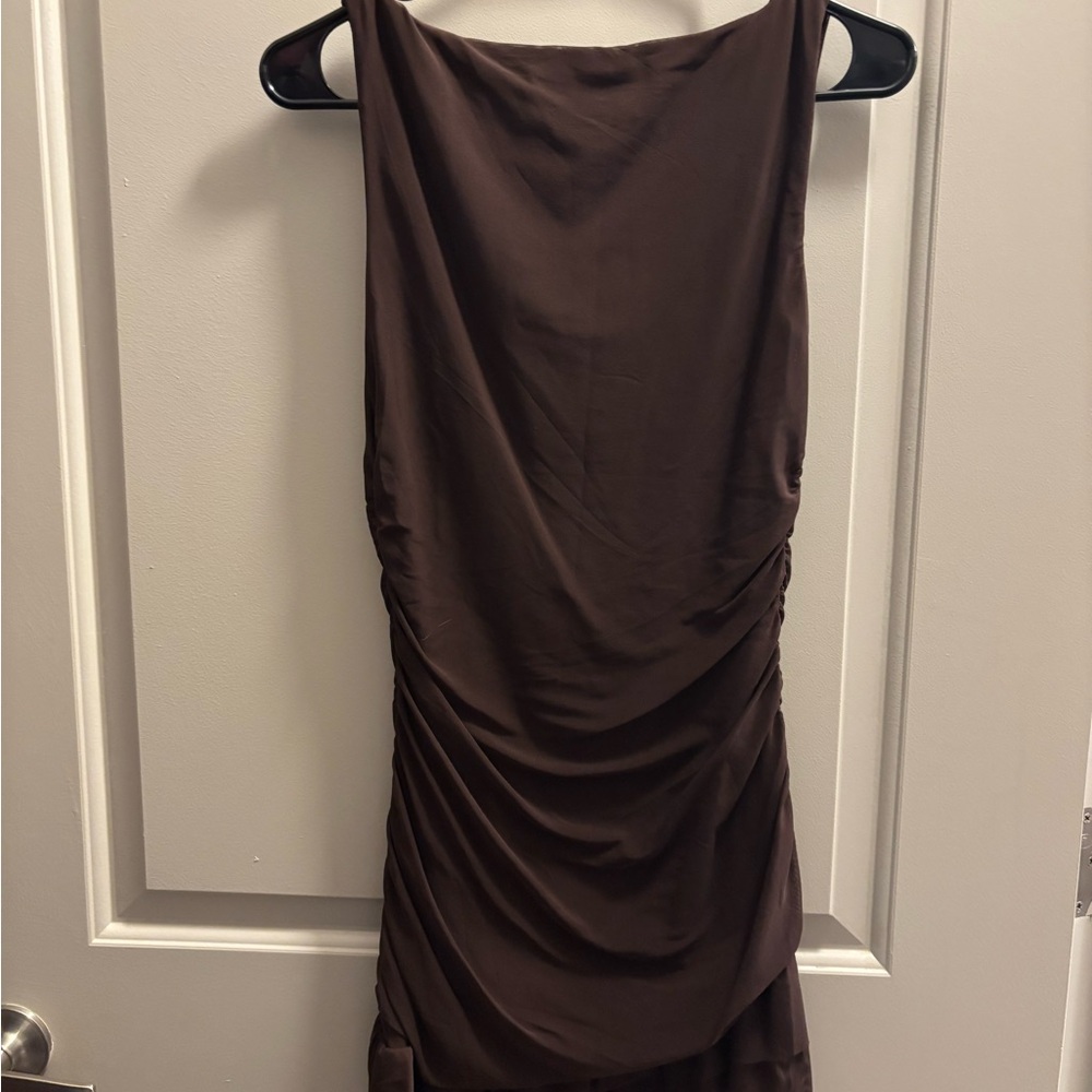 Brown Whitefox Dress The Only One I Love - Picture 2 of 4